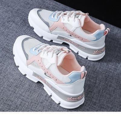 Women's Mesh Running Sneakers with Removable Insole