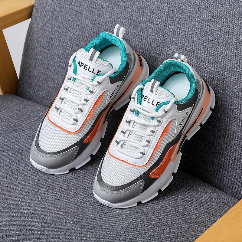 Women's Mesh Running Sneakers with Removable Insole