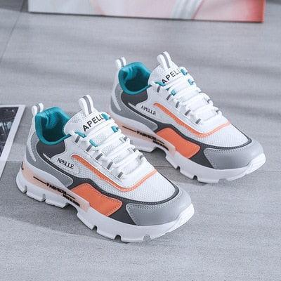 Women's Mesh Running Sneakers with Removable Insole