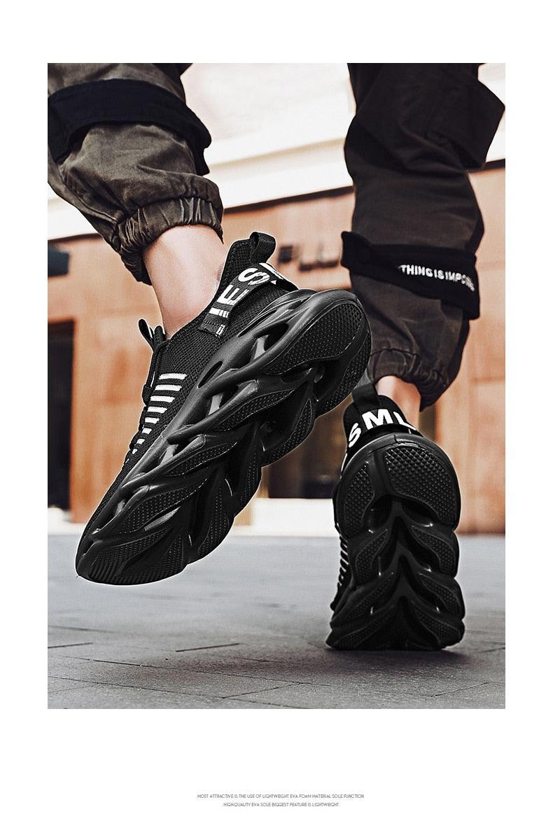 Men's Mesh Blade Sport Sneakers – Lightweight Performance Shoes