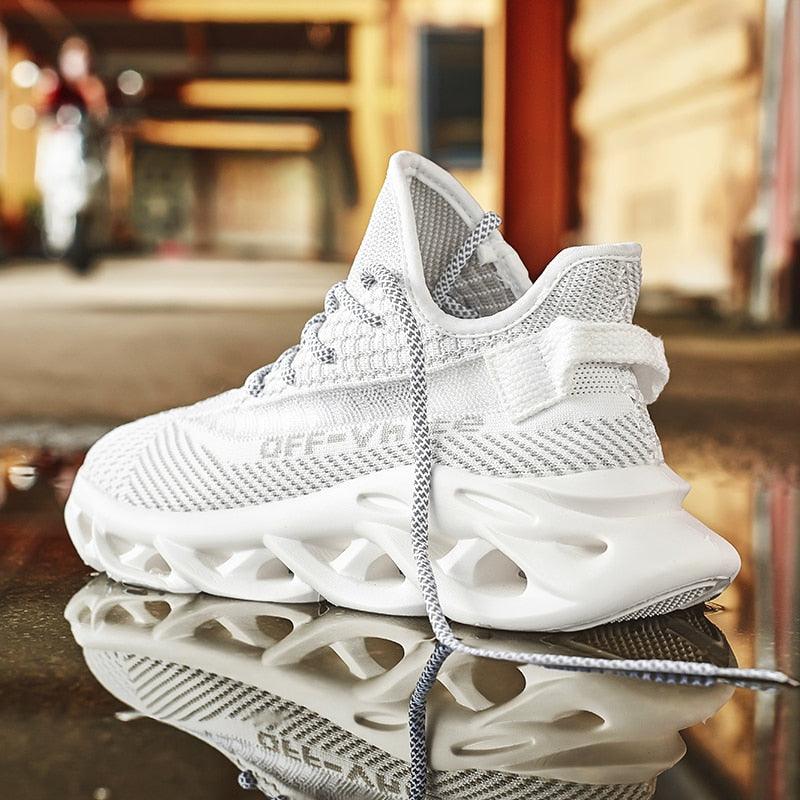 Men's Mesh Blade Sport Sneakers – Lightweight Performance Shoes