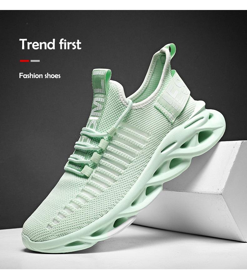 Men's Mesh Blade Sport Sneakers – Lightweight Performance Shoes