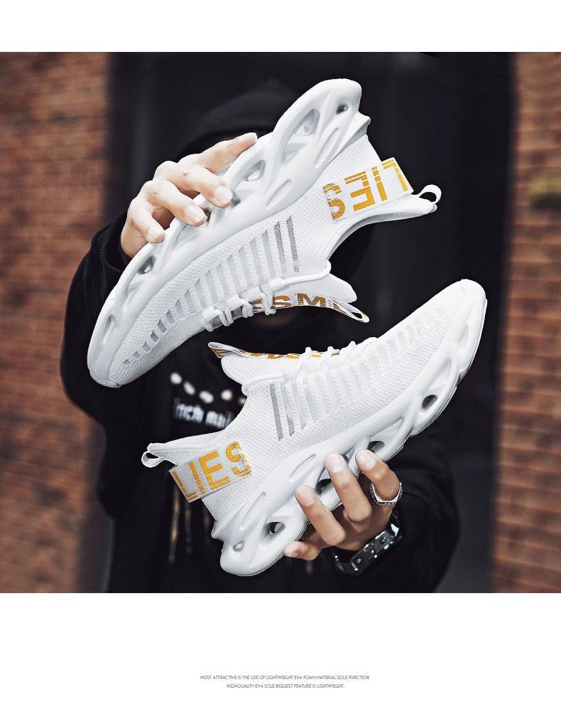 Men's Mesh Blade Sport Sneakers – Lightweight Performance Shoes