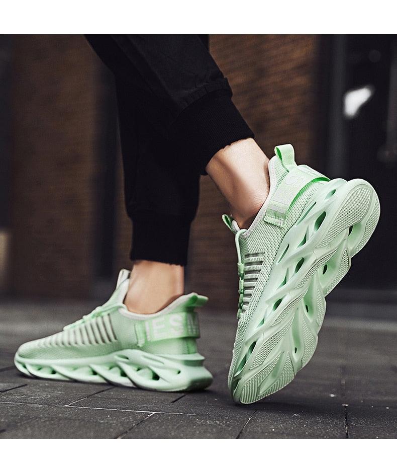Men's Mesh Blade Sport Sneakers – Lightweight Performance Shoes