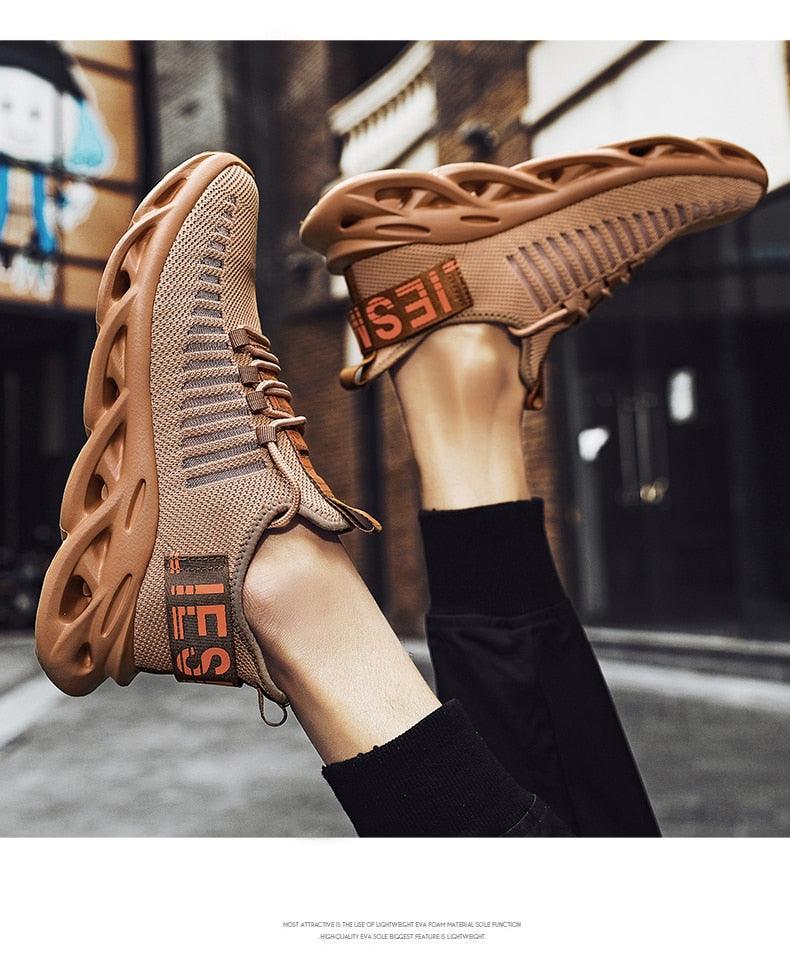 Men's Mesh Blade Sport Sneakers – Lightweight Performance Shoes