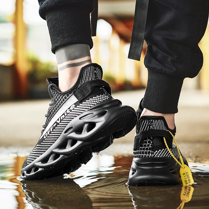 Men's Mesh Blade Sport Sneakers – Lightweight Performance Shoes