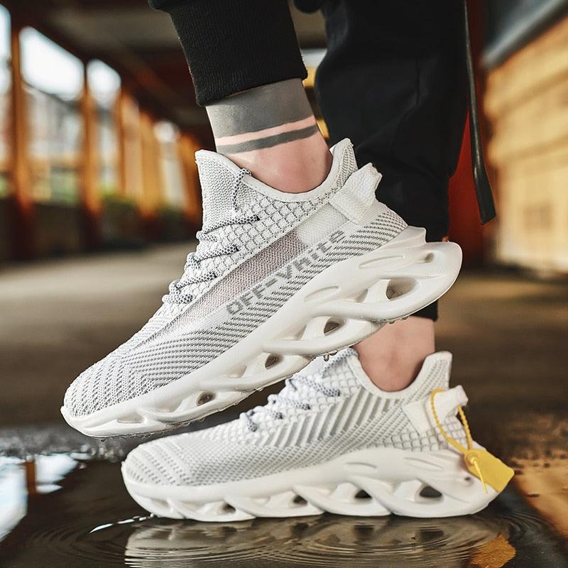 Men's Mesh Blade Sport Sneakers – Lightweight Performance Shoes
