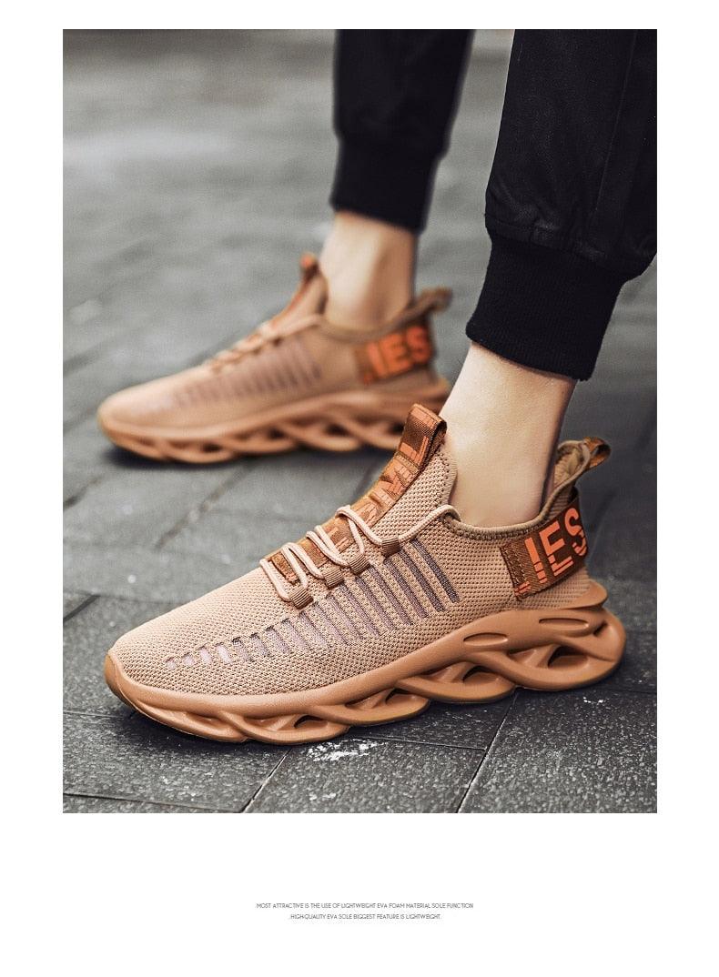 Men's Mesh Blade Sport Sneakers – Lightweight Performance Shoes