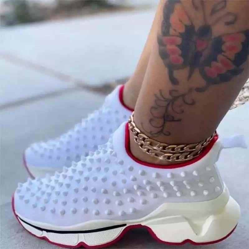 Women's Platform Slip-On Sneakers