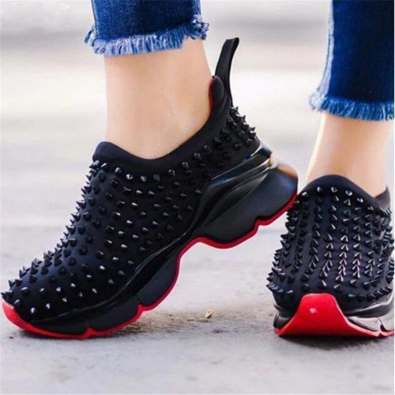 Women's Platform Slip-On Sneakers