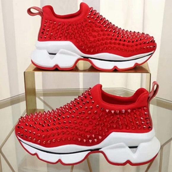 Women's Platform Slip-On Sneakers