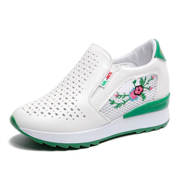 Women's Hidden Heel Platform Sneakers