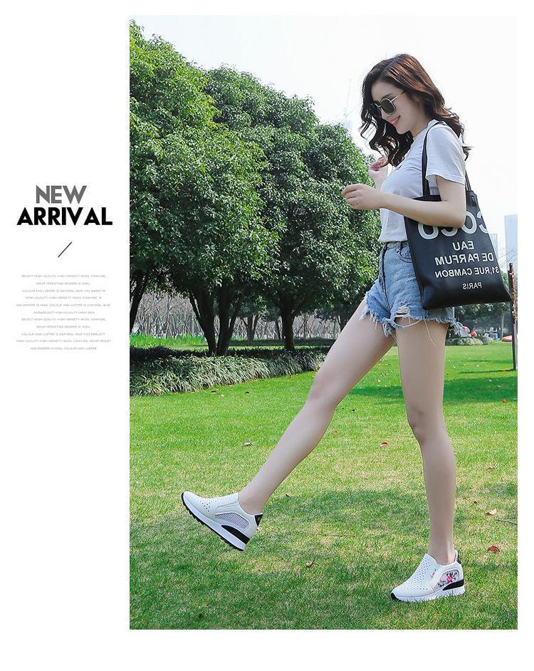 Women's Hidden Heel Platform Sneakers