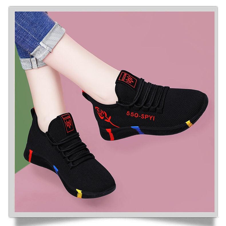 Women's Breathable Non-Slip Platform Sneakers