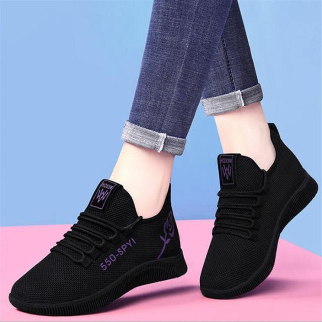 Women's Breathable Non-Slip Platform Sneakers