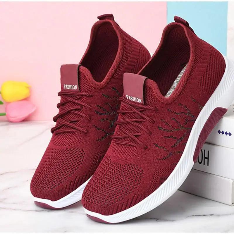 Women's Breathable Mesh Sneakers – Lightweight & Stylish Comfort