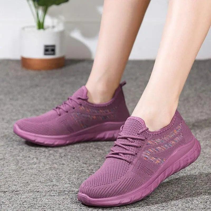 Women's Breathable Mesh Sneakers – Lightweight & Stylish Comfort