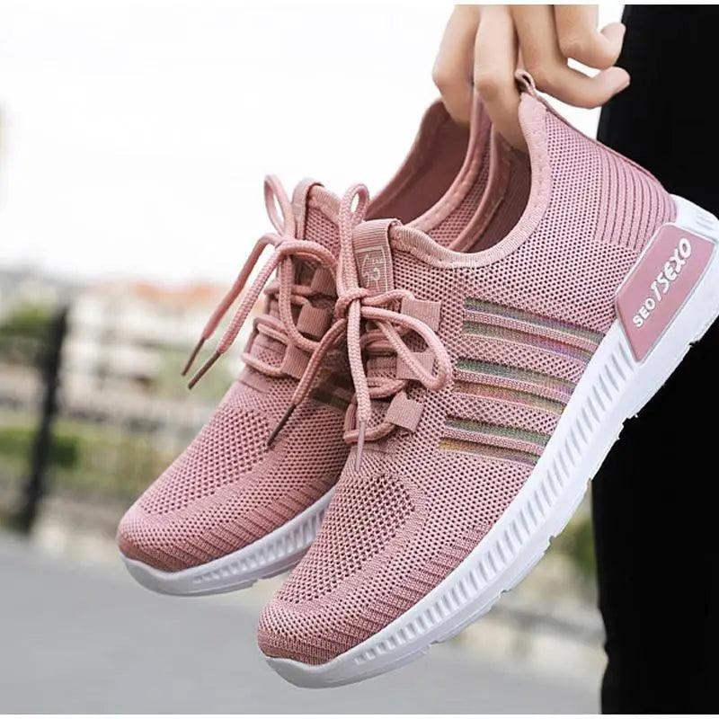 Women's Breathable Mesh Sneakers – Lightweight & Stylish Comfort