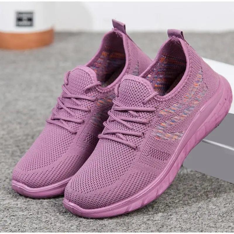 Women's Breathable Mesh Sneakers – Lightweight & Stylish Comfort