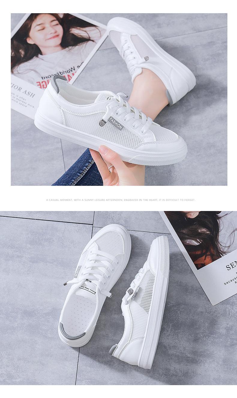 Women's Breathable Mesh Flat Sneakers