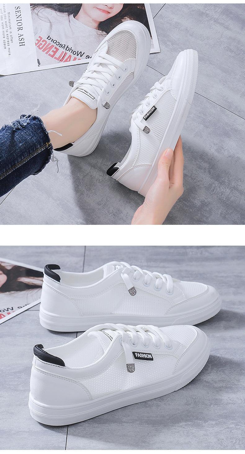 Women's Breathable Mesh Flat Sneakers