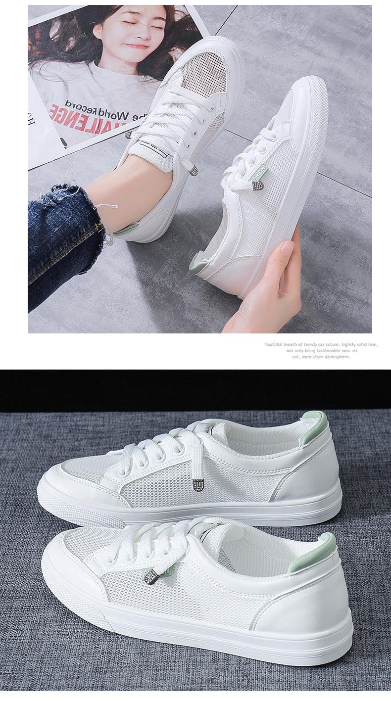 Women's Breathable Mesh Flat Sneakers