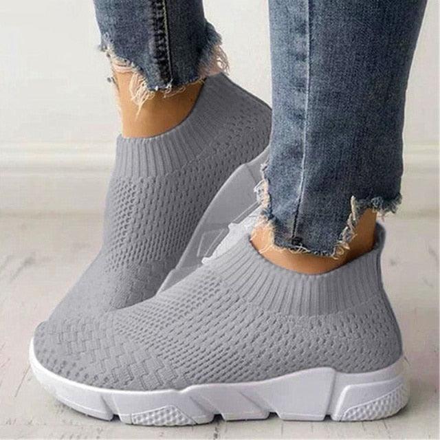 Women's Lightweight Slip-On Mesh Sneakers